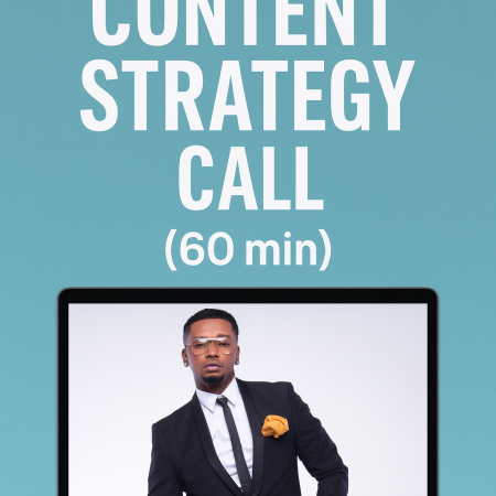 1-on-1 Content Strategy Call (60 min)